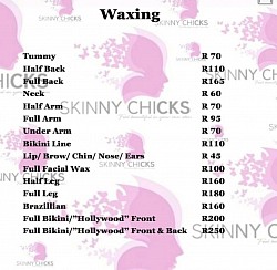 Price for waxing
